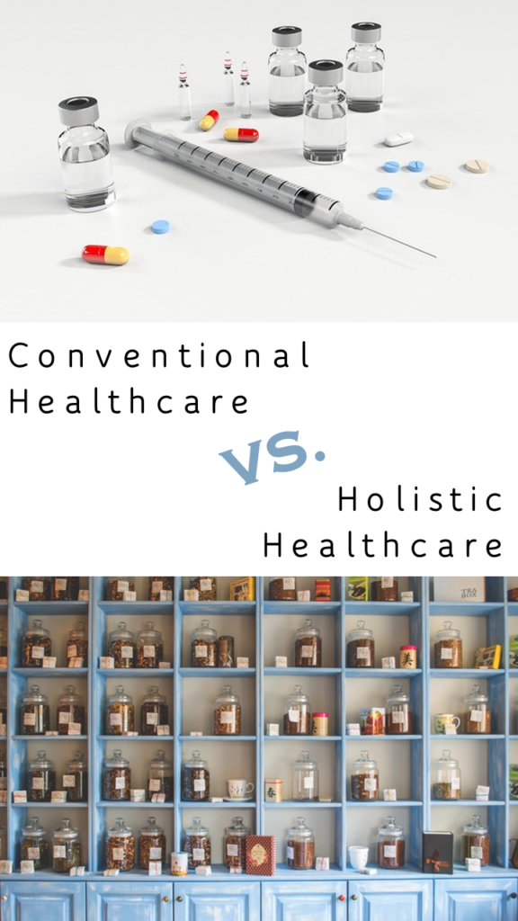 holistic healthcare vs. conventional healthcare
