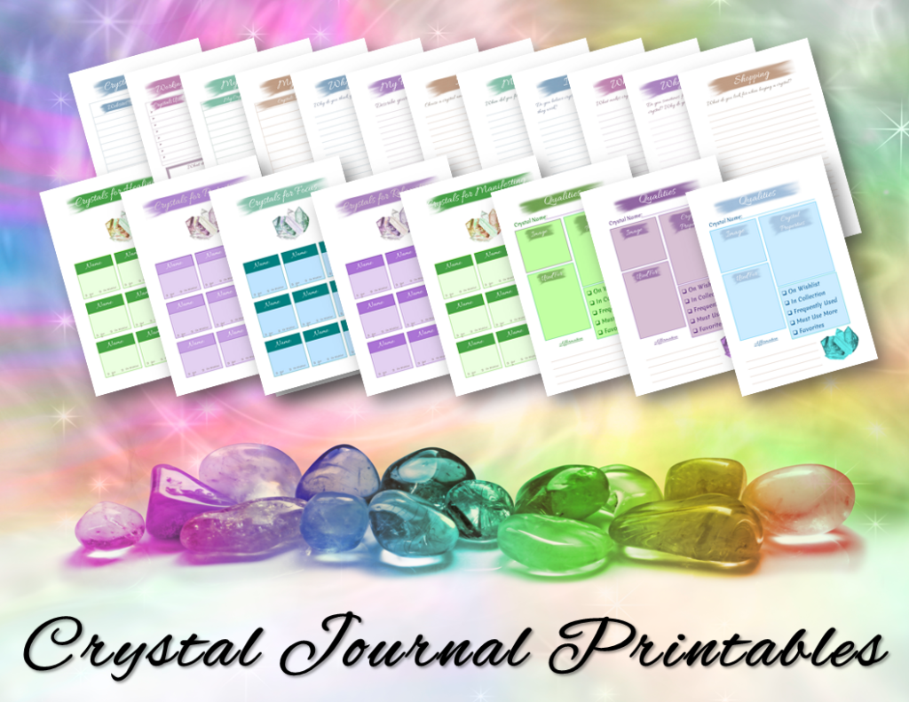 crystal journal printables