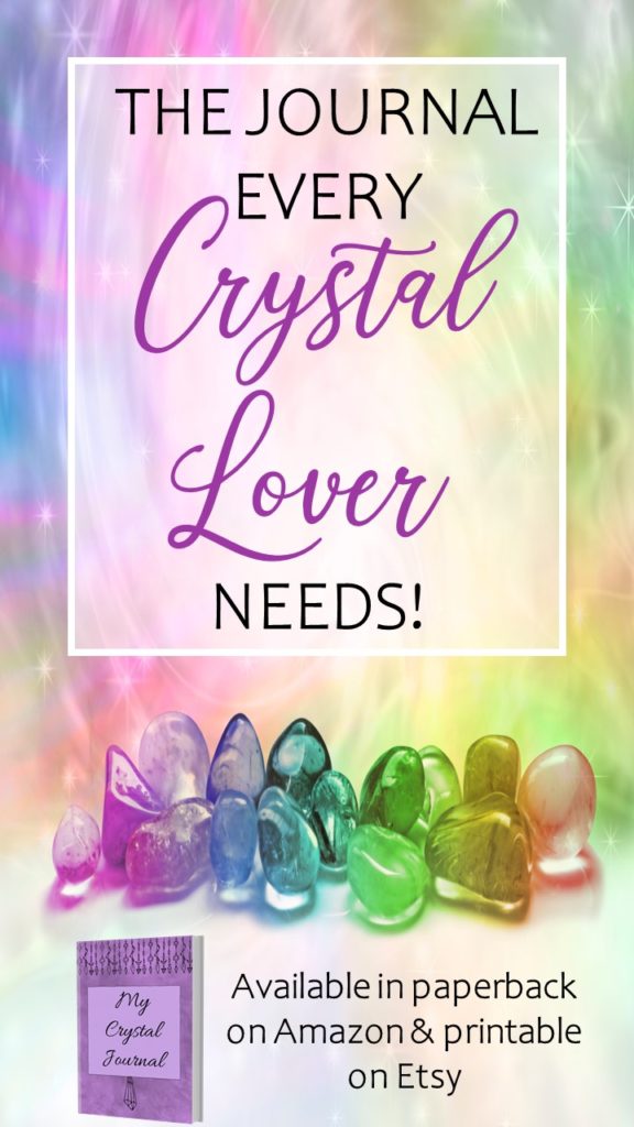 crystal journal on Amazon and Etsy