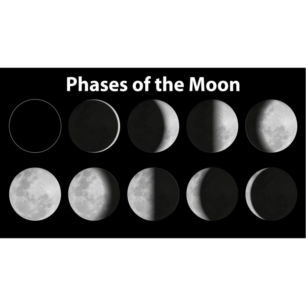 phases of the moon
