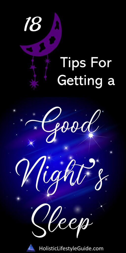 18 tips to getting a good nights sleep