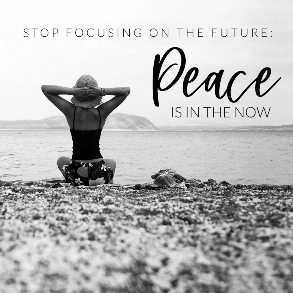 peace is in the now
