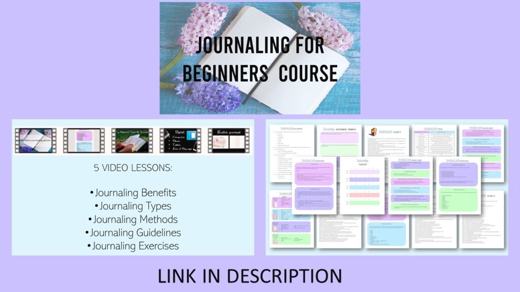 Journaling For Beginners Online Course