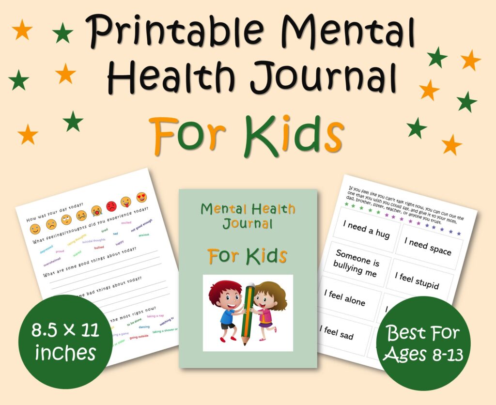 mental health journal for kids