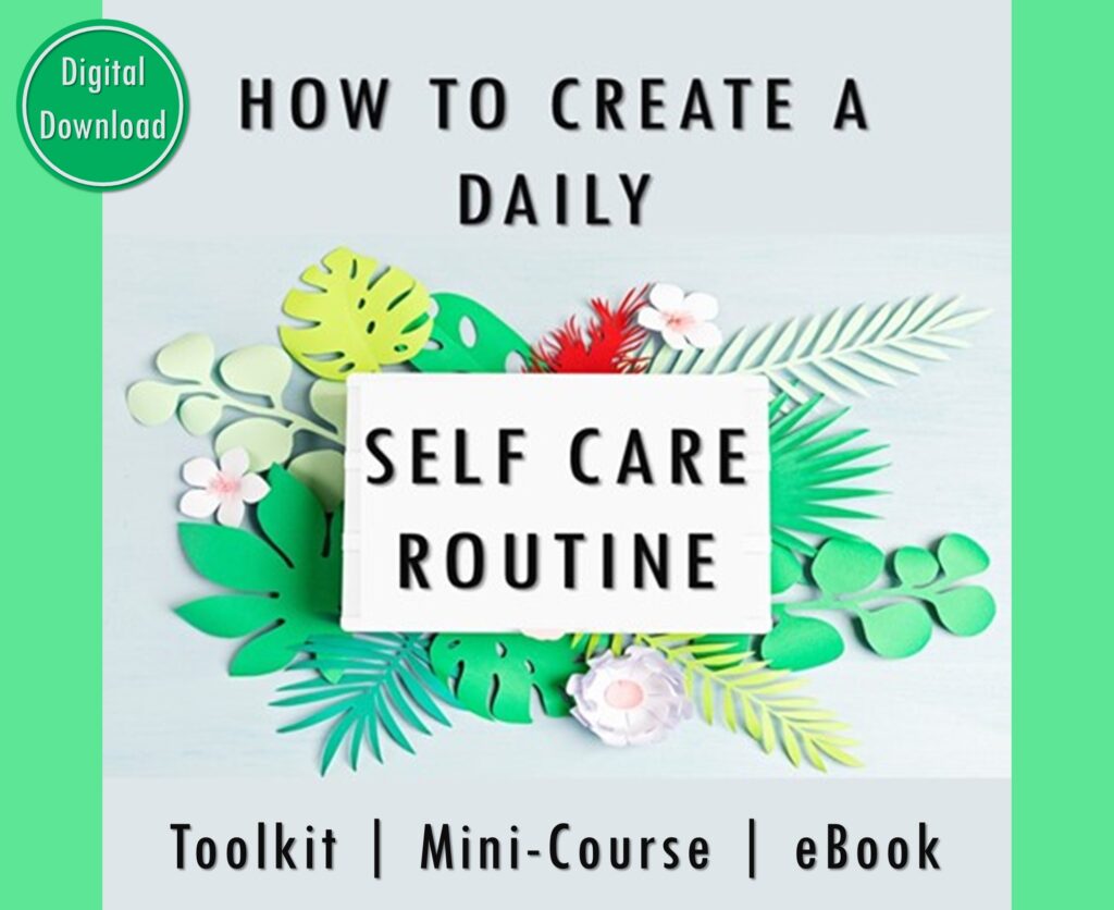 how to create a daily self care routine