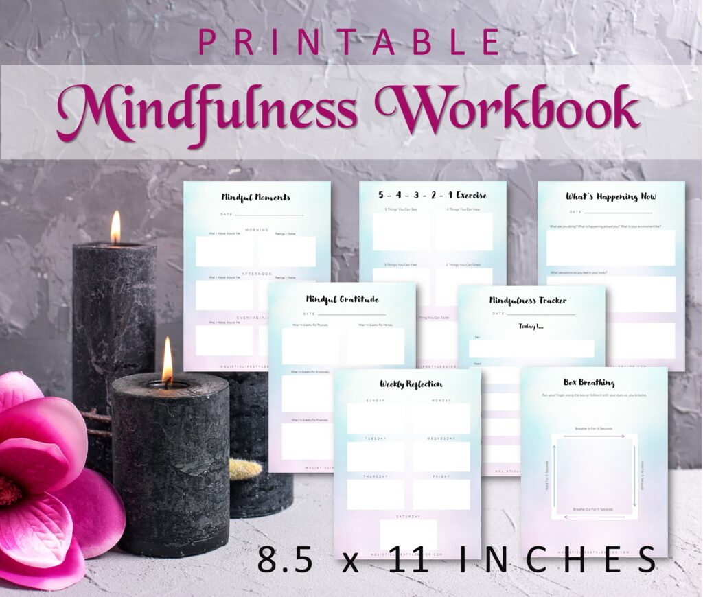 printable mindfulness workbook