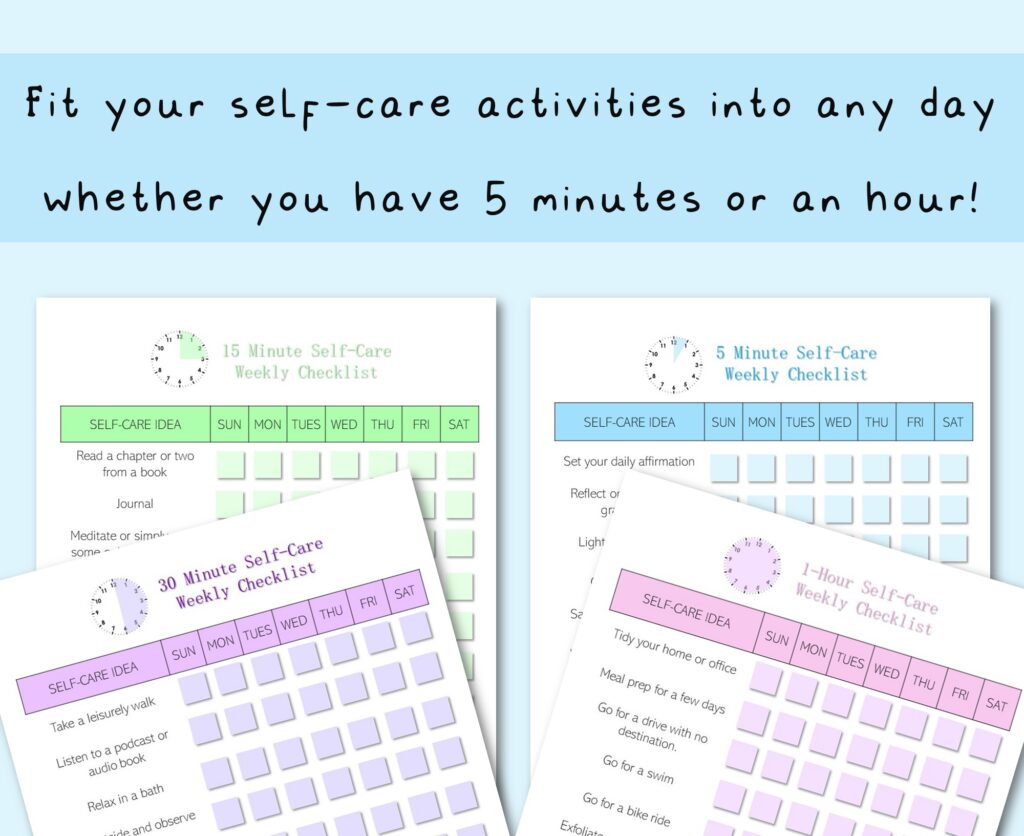 self care activities