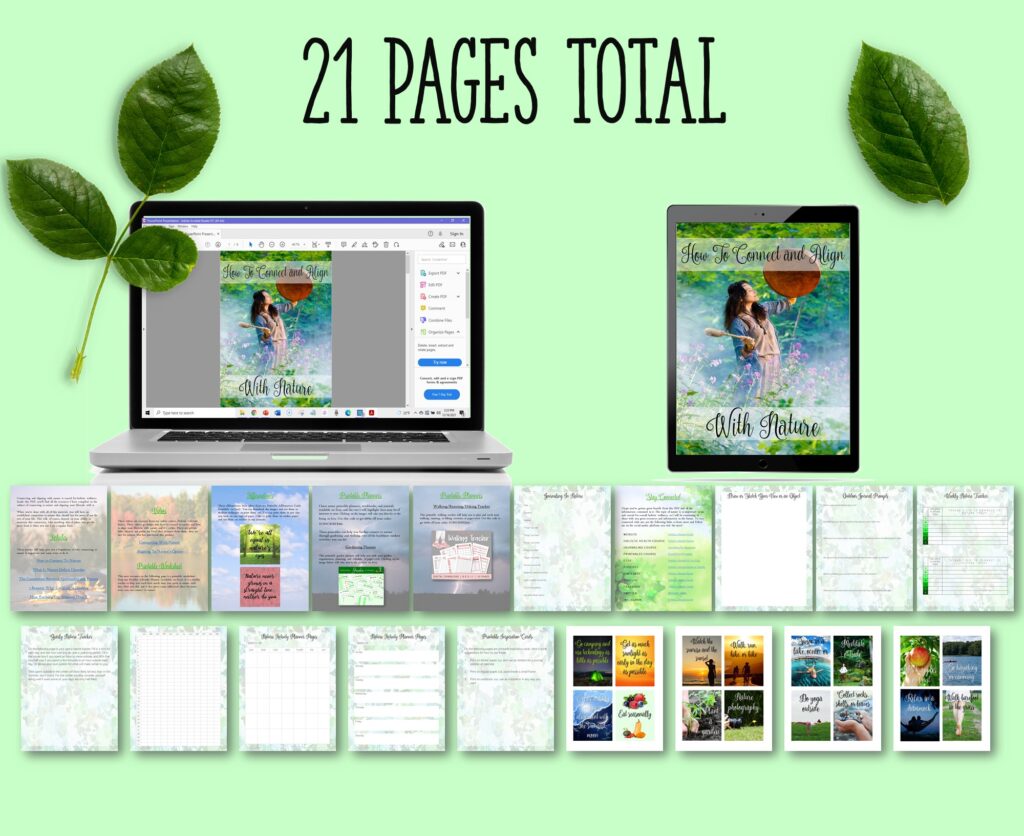 21 pages of nature connection toolkit