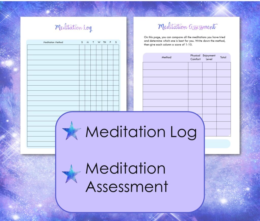 meditation log and assessment