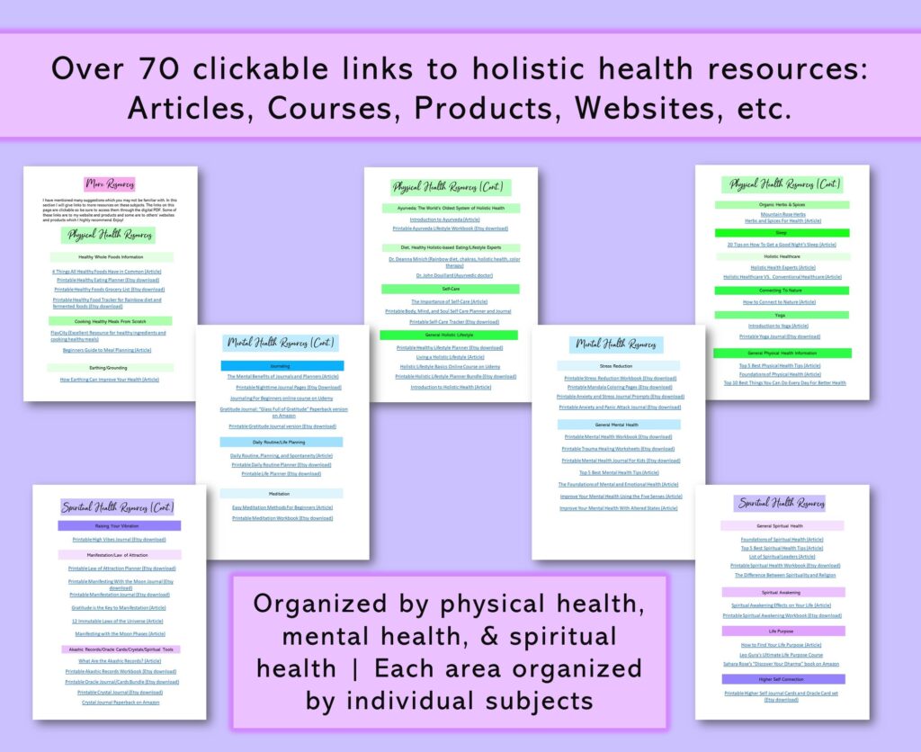 holistic health resources