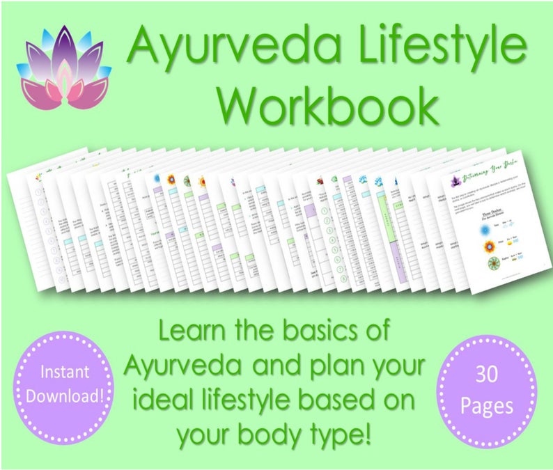 ayurveda lifestyle workbook