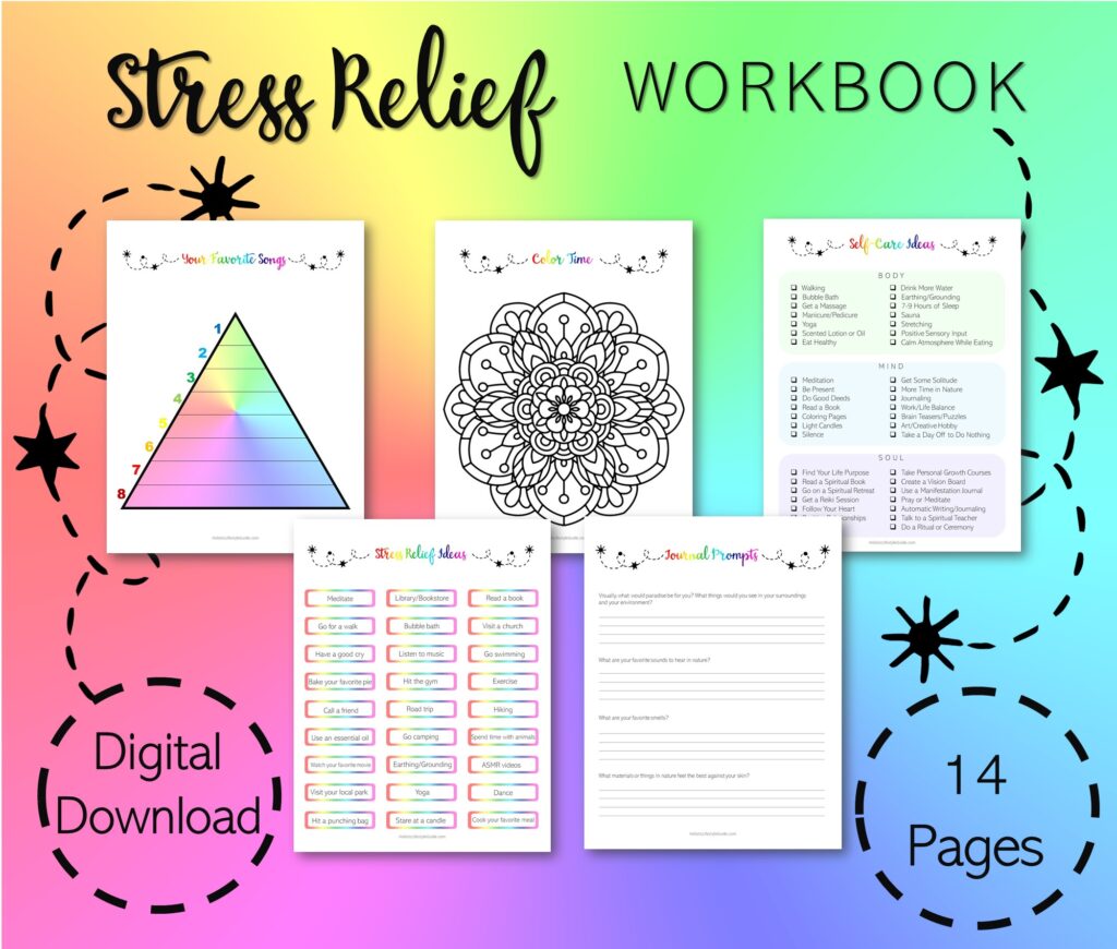 stress relief workbook