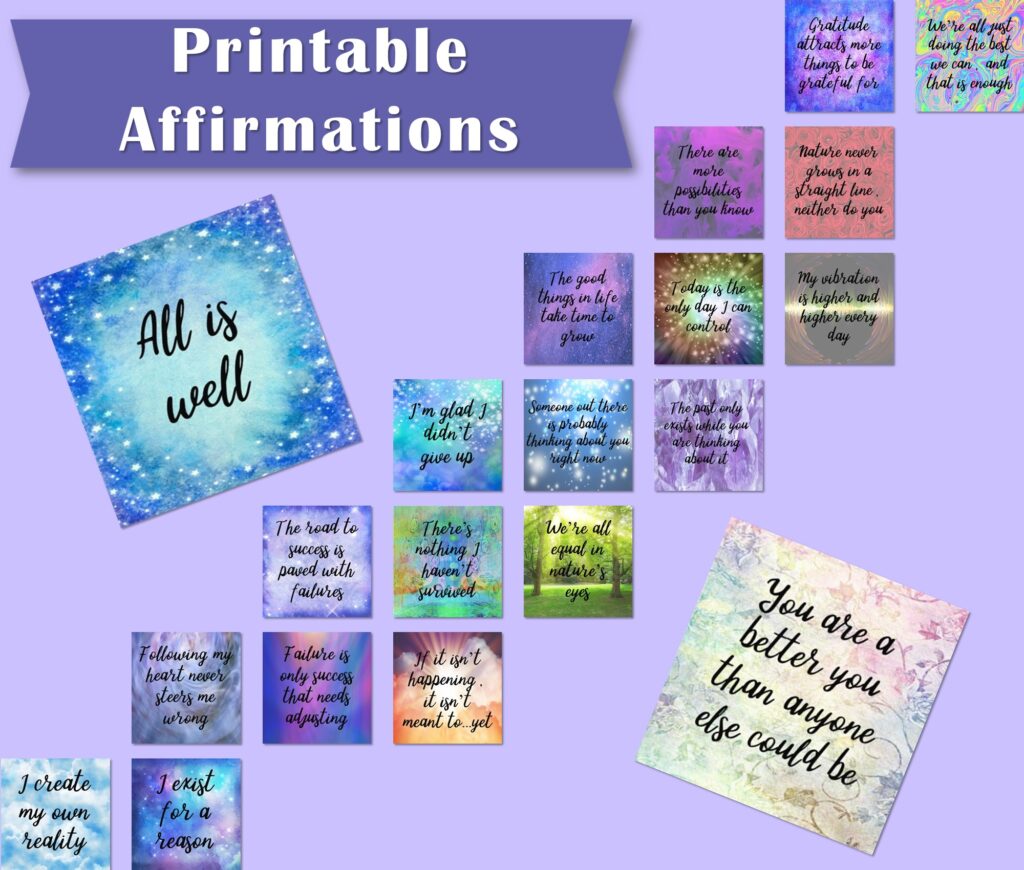 printable affirmations