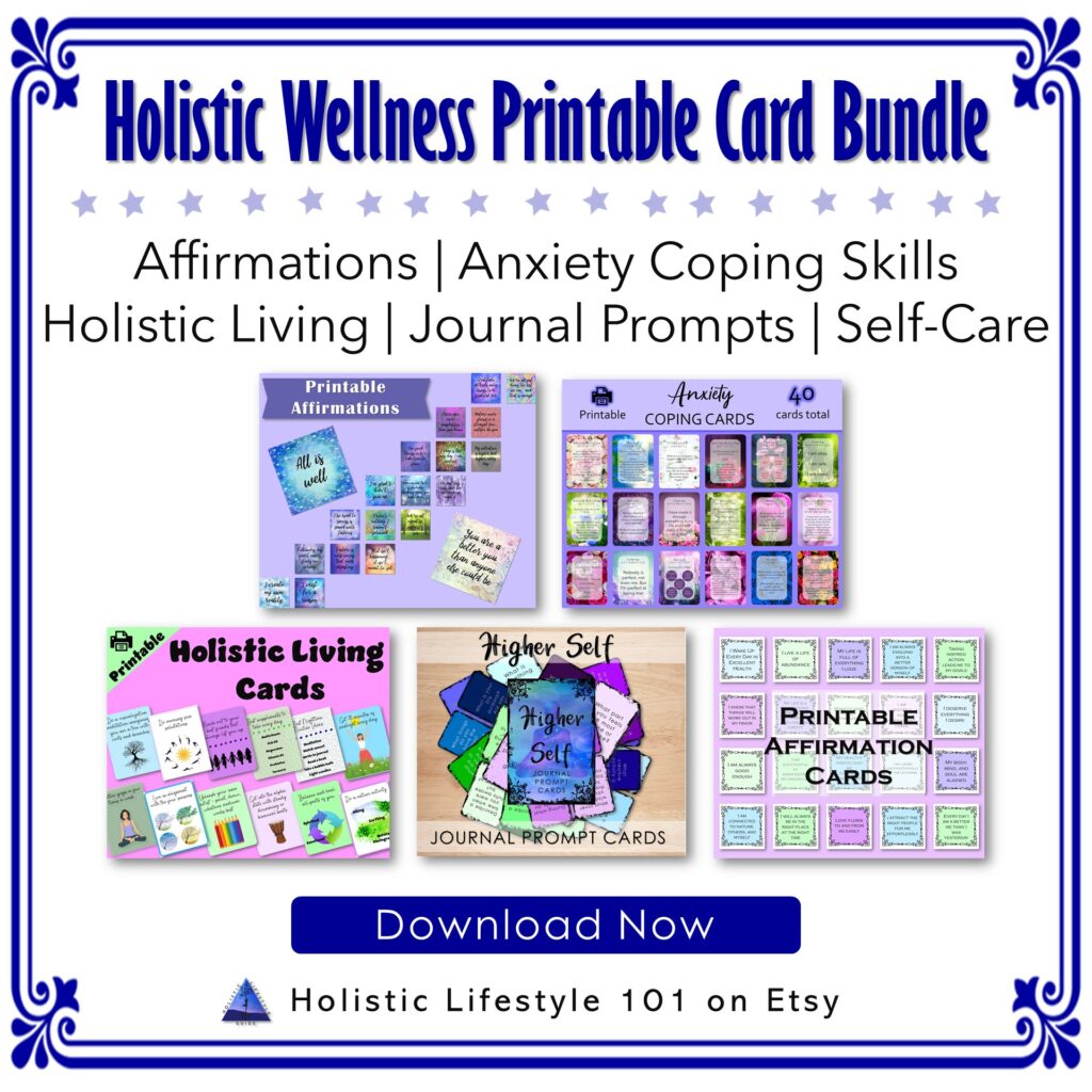 holistic wellness cards bundle