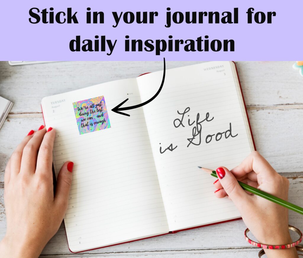 use in your journal for daily inspiration