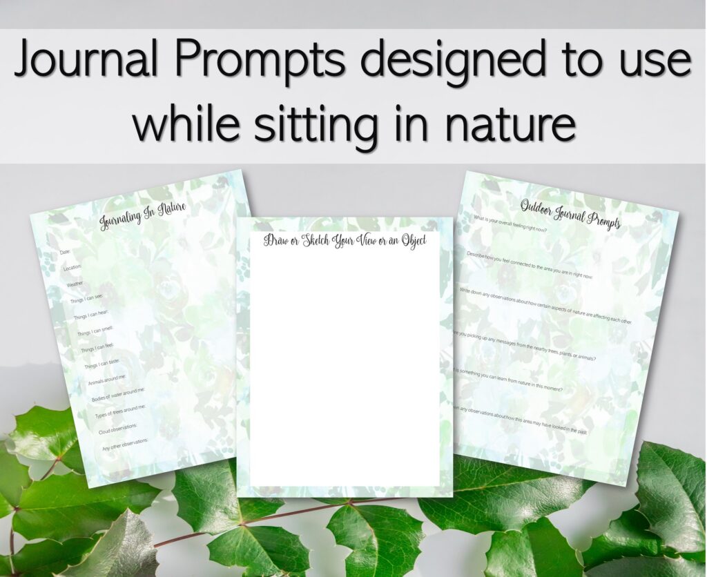 nature journal prompts