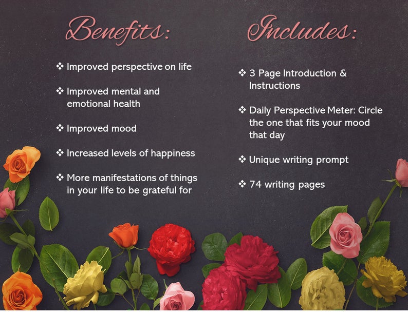 gratitude journaling benefits