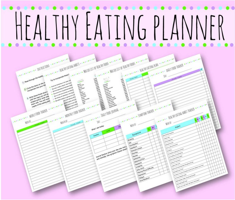 healthy eating planner