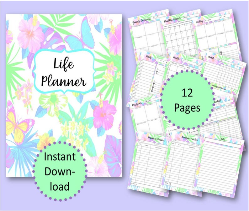 printable life planner